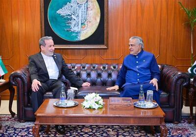 پست وزیر خارجه پاکستان پس از دیدار با عراقچی - تسنیم