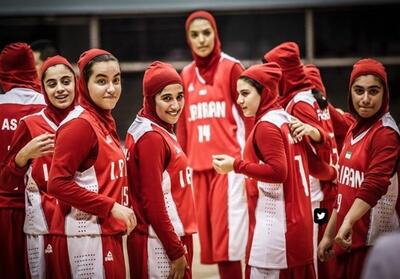 قهرمانی دختران بسکتبال ایران در غرب آسیا - تسنیم
