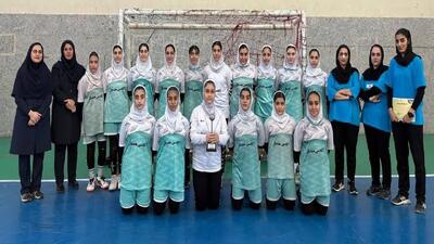 نایب قهرمانی بهنمیر در رقابت‌های هندبال نونهالان دختر منطقه ۲ کشور