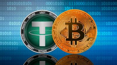ریزش بیت‌کوین و جهش تتر