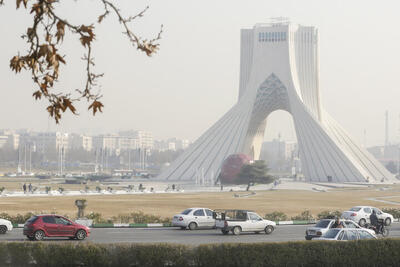 هوای تهران در وضعیت قرمز؛ پنج ایستگاه بنفش شد
