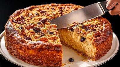 پخت کیک سوئیسی ساده و خانگی با دستور آشپز آمریکایی (فیلم)