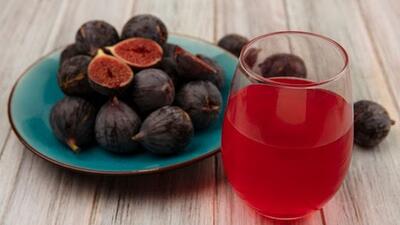 طرز تهیه آب انجیر خانگی با انجیر تازه و خشک