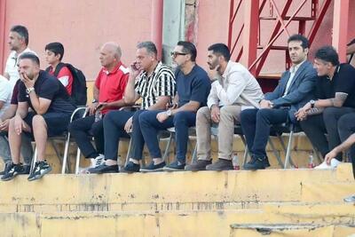 بزرگان پرسپولیس در ورزشگاه شهید درفشی‌فر شروع سرخپوشان جوان با تساوی