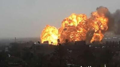 بمباران مقر هلال احمر غزه توسط رژیم صهیونیستی
