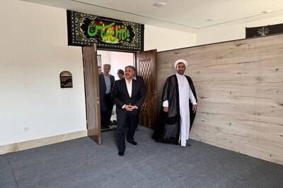 نمازخانه بین راهی شوط ویژه زائران اربعین حسینی افتتاح شد