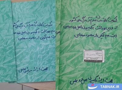 شکایت از وزیر دولت پزشکیان، به کمیسیون اصل ۹۰ رفت
