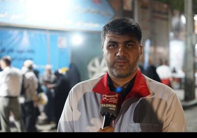 سلامت زائران اربعین زیر چتر امدادگران/‌ تا آخرین زائر در مرز مهران می‌مانیم+فیلم - تسنیم