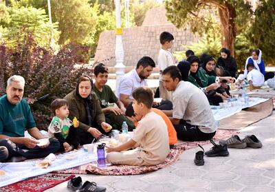 دورهمی بیماران هموفیلی در پارک توحید بیرجند - تسنیم