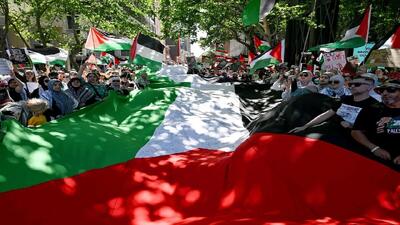 استرالیا، نماد باشکوه حمایت از فلسطین در عرصه جهانی + فیلم