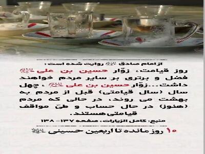 استوری/ 10 روز تا اربعین سیدالشهدا