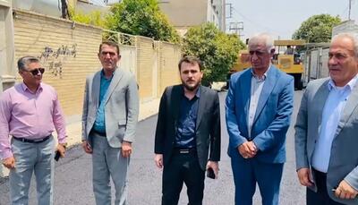 ورود دادستان باغملک به موضوع کیفیت آسفالت معابر
