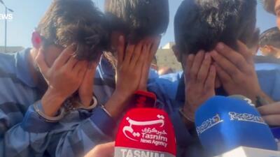 گفتگو با عاملان زورگیری وحشیانه از زن جوان در سعادت‌آباد