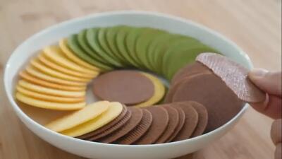 طرز تهیه کوکی‌های خیلی باریک و خوشمزه (فیلم)