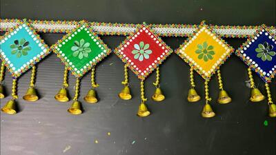 طراحی آسان توران/ با آویز کردن این توران بالای درتو زیبا کن
