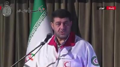 روایت رئیس هلال احمر از حمله اسرائیل به جلسه سران قوا/ ماجرای اصابت موشک بعد از نجات اعضا + فیلم