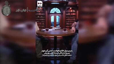 چرا پسر رسول خادم کشتی‌گیر نشد؟/ پویا خادم: پدرم می‌گفت هنر پایان ندارد برعکس کشتی