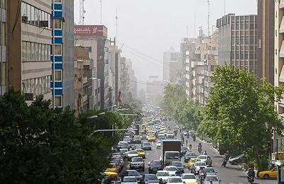 هوای تهران در آستانه آلودگی و وضعیت ناسالم
