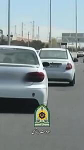 توقف ماکسیما با سرعت ۱۸۰ کیلومتر توسط پلیس