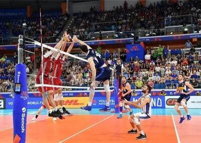 تیم منتخب لیگ ملتهای والیبال بدون ملی‌پوشان ایران