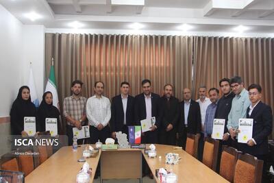 دیدار سرپرست دانشگاه آزاد اردبیل با اعضای خبرگزاری ایسکانیوز