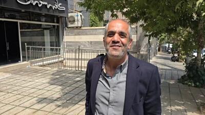 حضور بهنام ابوالقاسم پور در اطراف باشگاه استقلال