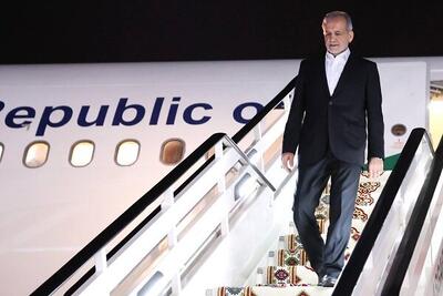 رئیس‌جمهور پس از سفر ۲روزه به پاکستان، وارد تهران شد