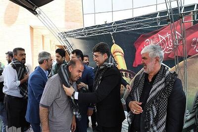 بدرقه کاروان خادمین اربعین حسینی در دارالمومنین تهران