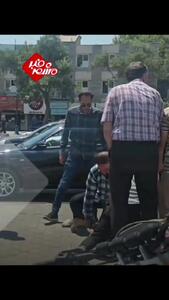 موبایل‌ قاپ حرفه ای در مشهد توسط مردم دستگیر شد + فیلم