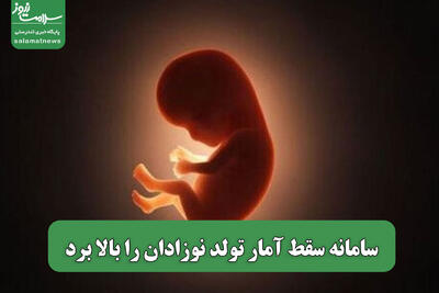 سامانه سقط آمار تولد نوزادان را بالا برد