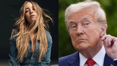 تصویر جنجالی سیدنی سوئینی از ترامپ؛ تبلیغ یا بیانیه سیاسی؟ + عکس