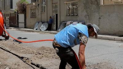 پیشرفت پروژه فیبرنوری در تهران فقط ۳۰ درصد است
