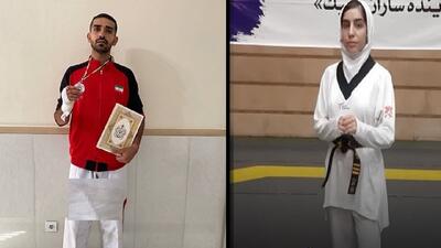 ثبت دو عنوان برتر تکواندوکاران قمی در دو رویداد ملی