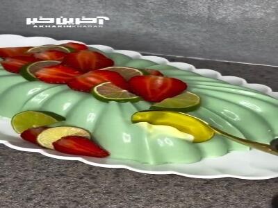 این دسر طالبی هم خوشگله هم خوشمزه