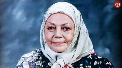 زمان وبگردی |چهره ای حمیده خیرآبادی در نمایی از فیلم شهر آفتاب در 47 سالگی؛ سال 1351