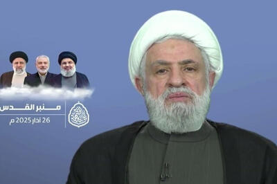 شیخ نعیم قاسم: «حاج رمضان»؛ نماد حمایت ایران از فلسطین بود