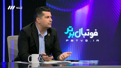 دانیال مرادی: نیم ساعت پیش از بازی لیگ برتر تصویربردار پشت دوربین نیست و کمک نمی کنند