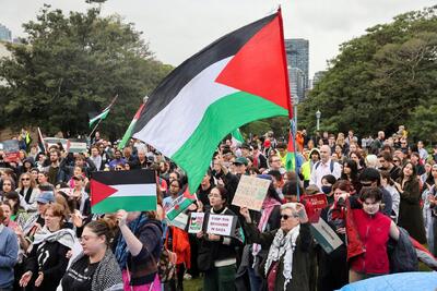 فشار افکار عمومی استرالیا در حمایت از فلسطین