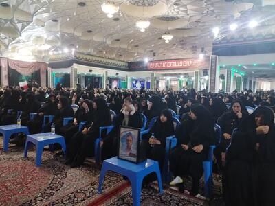 مراسم اربعین شهدای اقتدار استان کرمان برگزار شد 