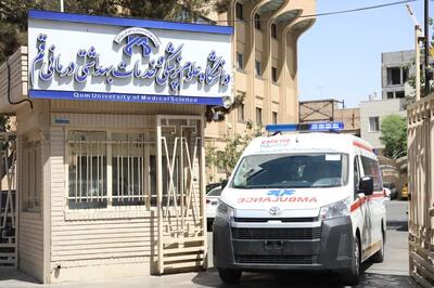 تصادف خودرو سواری در قم دو نفر را به کام مرگ کشاند