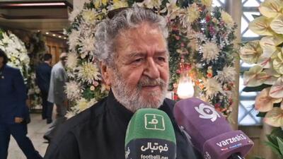 امیر عابدینی: مصطفوی در فوتبال زندگی کرد، عشق ورزید و پیر شد