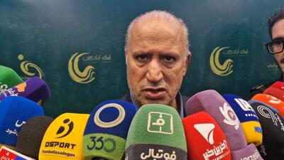 صحبت های تاج درباره رای پرونده بیرانوند، VAR و ورزشگاه های لیگ برتر