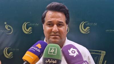 محمود شجاعی: امسال همه پای کار هستند تا نفت آبادان به لیگ برتر برگردد