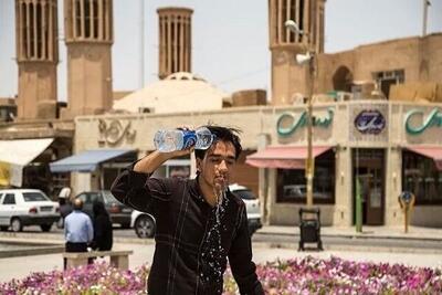 تداوم هوای گرم تابستانی در یزد