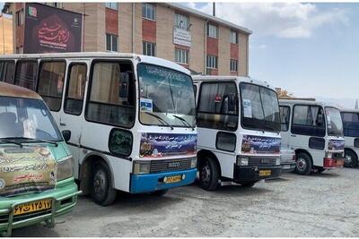 جابجایی۴ هزار زائر اربعین توسط ناوگان حمل و نقل عمومی آذربایجان  غربی