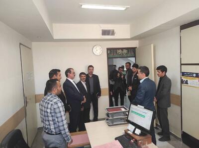 رئیس سازمان بازرسی از دادگستری گرمه بازدید کرد