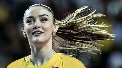 حرکت رونالدویی و باحالِ زهرا گونش والیبالیست دو متری تیم ملی ترکیه/ تو ایران هم کُلی هوادار داره+ویدیو