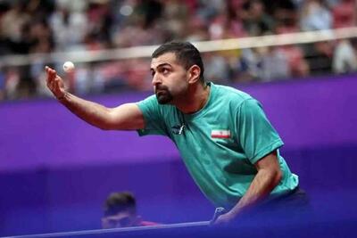نوشاد عالمیان از جمع ۱۰۰ پینگ‌پونگ‌باز برتر دنیا خارج شد