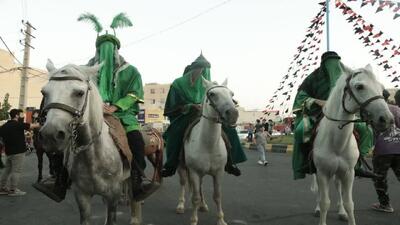 برگزاری باشکوه دهکده حسینی در شهرستان فردیس