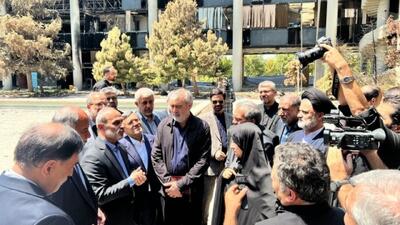 بازدید اعضای کمیسیون امنیت ملی و سیاست خارجی مجلس از ساختمان شیشه‌ای صدا و سیما